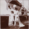 Александра Фёдоровна с дочкой на яхте, Нева С-Пб