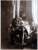 Царь Николай II и Цеаревич Алексей в комнате Александровского дворца.