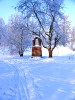 Фонарь зимой. Фото 2006 г.