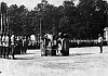 Николай II присутствует на молебне перед парадом 13-го Л-гв. гренадерского Эриванского его Имп. вел. полка. Петергоф. 29 июня 1913 г. 